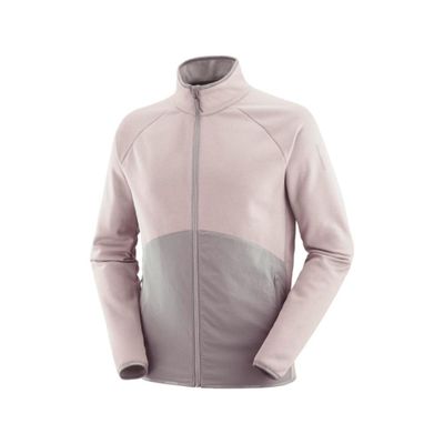 Polerón Hombre Essential Warm Fz Mid M Gris Salomon