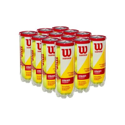 PELOTA DE TENIS CHAMP XD TBALL X12 (3 BALL)