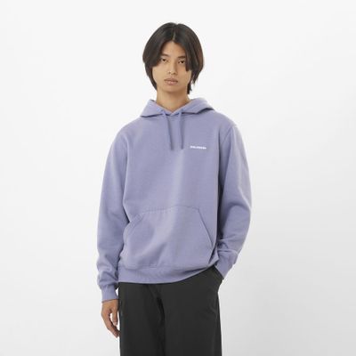 Poleron Hombre Salomon Logo Hoodie M Az Salomon