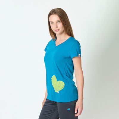 Polera Mujer Clay Heart Tech Wilson