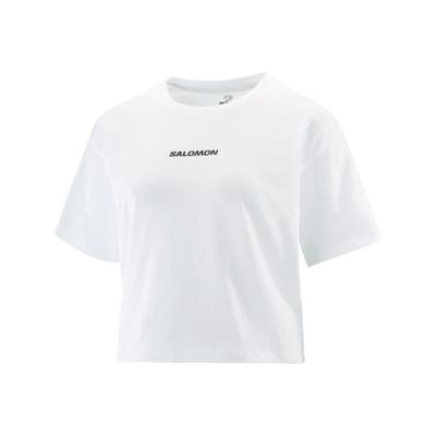 Polera Mujer Logo Twist Blanco Salomon