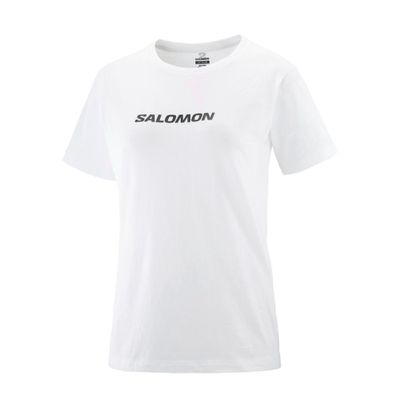 Polera Mujer Logo Ss Tee W Blanco Salomon