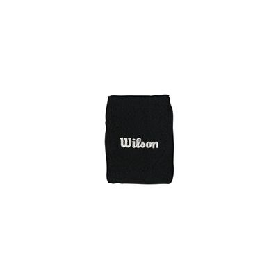 Muñequera Double Wristband Bk Osfa Wilson