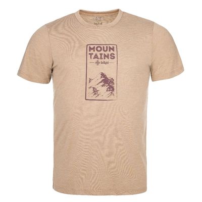 Polera Hombre Garove Beige Kilpi