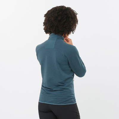 Imagen 2 del producto Polerón Mujer Essential Ltwarm Fz W Az Salomon