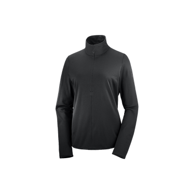 Imagen 1 del producto Poleron outrack half zip mid w deep bk