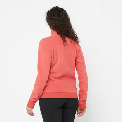 Imagen 2 del producto Polerón Mujer Essential Mifleece Fz W Salmon Salomon