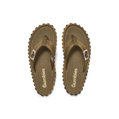 Sandalia Hombre Íslander Flip-Flop Beige Gumbies