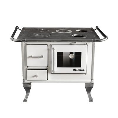 Imagen 2 del producto Cocina a Leña Villarrica 70 Blanca 