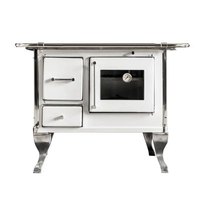 Cocina a Leña Villarica 90 Blanca