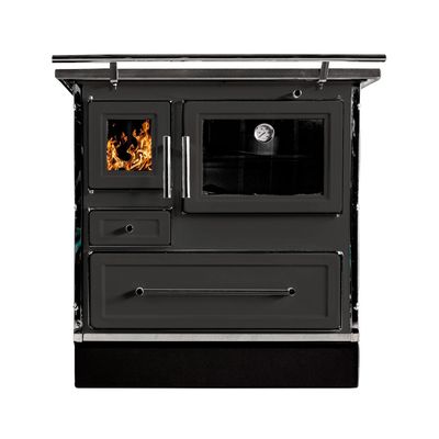 Cocina a Leña Alcazar Calbuco MZ 90 Negra