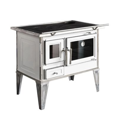 Imagen 2 del producto Cocina a Leña Alcazar Calbuco L90 Blanca