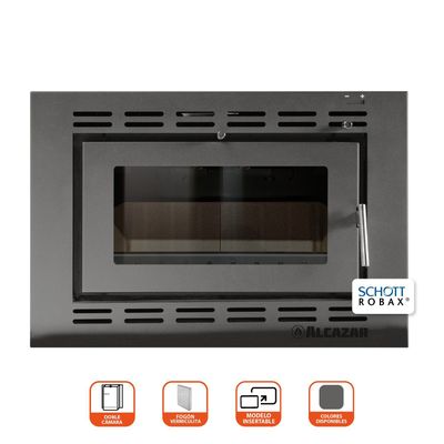 Imagen 2 del producto Estufa a Leña Alcazar Mont Blanc Insert