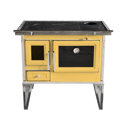 Imagen 2 del producto Cocina a Leña Alcazar  Calbuco L80 Amarilla