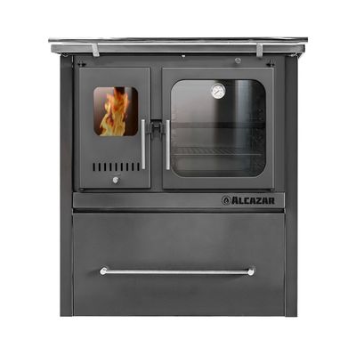 Imagen 1 del producto Cocina a Leña Alcazar Europea M90 Gris