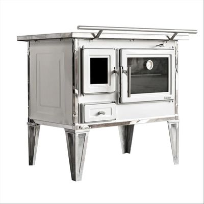 Imagen 2 del producto Cocina a Leña Alcazar Calbuco L80 Blanca