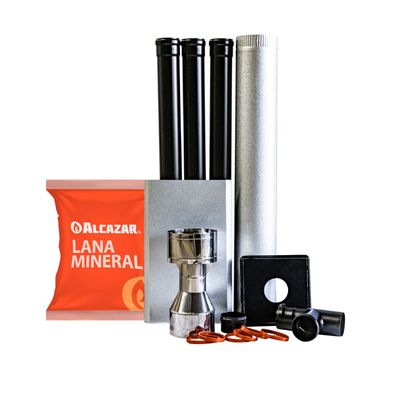 Imagen 2 del producto Kit Instalación Alcazar Pellet Vertical
