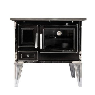 Imagen 2 del producto Cocina a Leña Alcazar Calbuco L90 Negra