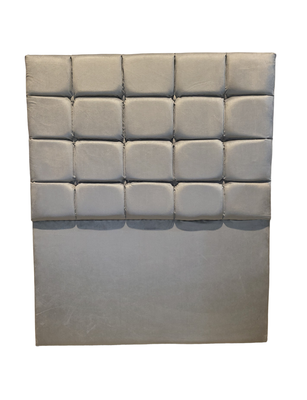 Imagen 1 del producto Respaldo 1 1/2 Gris Felpa a piso Muebles Rimar