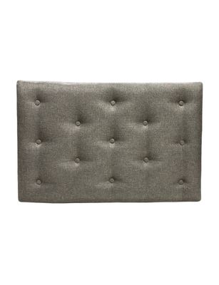 Respaldo 1 Plaza Gris Lino Muebles Rimar