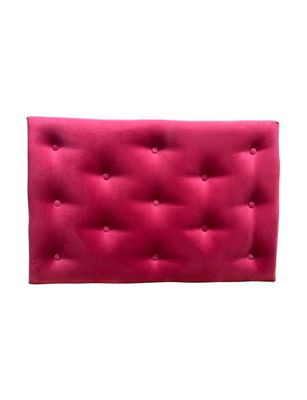 Imagen 2 del producto Respaldo 1 Plaza Rojo Felpa Muebles Rimar