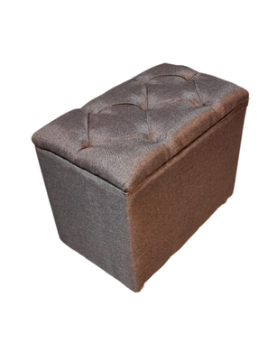 Imagen 2 del producto Banqueta Baul Capitone Cafe Lino