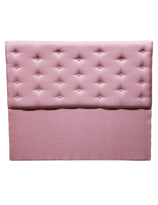 RESPALDO BOTONE A PISO 2 PLAZAS PALO ROSA LINO