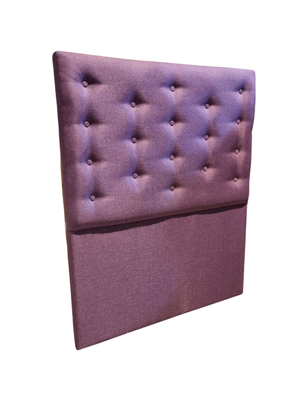 Imagen 2 del producto Respaldo 1Plaza Morado Lino a piso Muebles Rimar