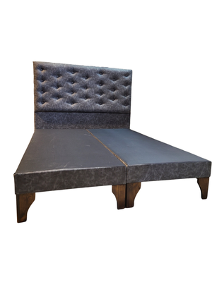 Base Europea Div 2P Respaldo Gris a Piso Botone Rimar