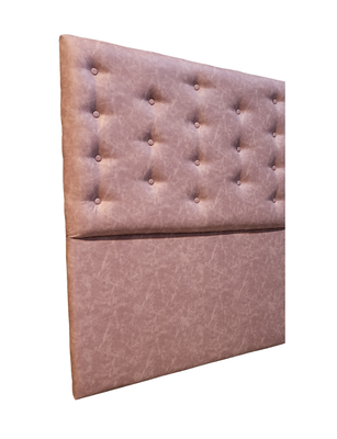 Imagen 2 del producto Respaldo 1 Plaza Palo Rosa Eco Cuero a piso Mueble