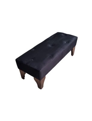 Imagen 2 del producto BANQUETA NEGRO FELPA MUEBLES RIMAR