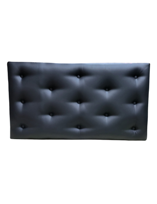 Imagen 2 del producto Respaldo 1.5 P Eco cuero Negro Muebles Rimar
