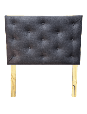 Imagen 1 del producto RESPALDO 1 PLAZA GRIS OSC CAVANCHA 