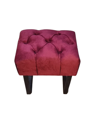 Banqueta Capitoné Burdeo Felpa