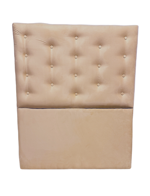 Respaldo 1 Plaza Damasco Botón a piso Muebles Rimar