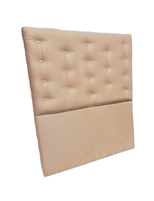 Imagen 2 del producto Respaldo 1 Plaza Damasco Botón a piso Muebles Rimar