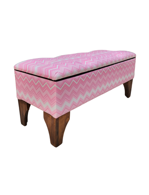 Imagen 2 del producto Banqueta Baúl Botone Blondy Rimar