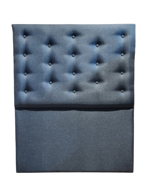 Respaldo 1.5 Plaza Calipso Lino Botón a piso