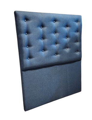 Imagen 2 del producto Respaldo 1.5 Plaza Calipso Lino Botón a piso 