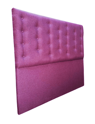 Imagen 2 del producto RESPALDO BOTONE A PISO 2 PLAZAS MORADO LINO