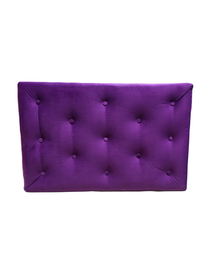 Imagen 2 del producto RESPALDO 1 PLAZA FELPA MORADO 