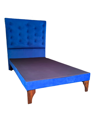 Imagen 2 del producto Base Europea 1plaza + Respaldo Azul Rey a Piso