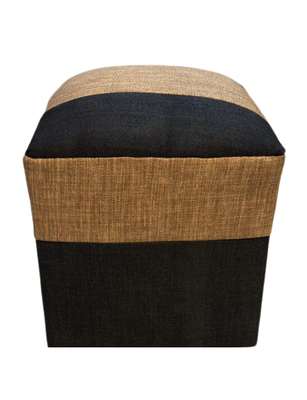 Pouf Bicolor Lino 35x35x42 Muebles Rimar