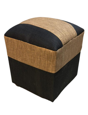 Imagen 2 del producto Pouf Bicolor Lino 35x35x42 Muebles Rimar
