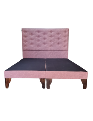 Base Europea Div 2P Respaldo a Piso Palo Rosa Eco