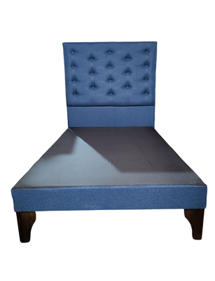 Base Europea 15P Respaldo Calipso Lino a Piso Botone