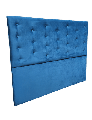 Imagen 2 del producto Respaldo 2 Plazas Petroleo Felpa Botone a piso Muebles Rimar