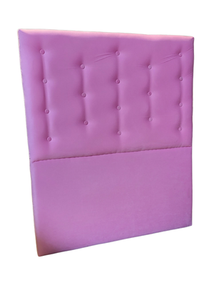 Imagen 2 del producto Respaldo 1.5 Plazas Rosado Claro Felpa a Piso Rimar