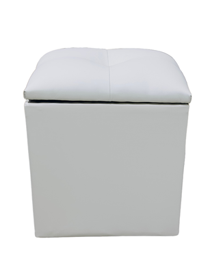 Pouf Baul Crudo Eco Cuero 40x33x50 Rimar