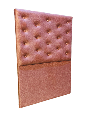 Imagen 2 del producto Respaldo 1,5 plaza palo rosa lino a piso Rimar 